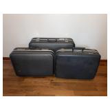 Grey Vintage Suit Cases