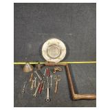 Vintage Crank, and Tools