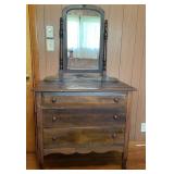 Vintage Dresser w/ Mirror