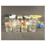 Older jars and some canning jars