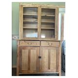 2 Door Hutch with Cabinet