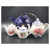 Hall China Cobalt Blue Airflow Teapot, Royal
