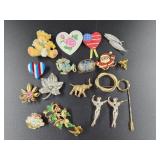 Pins: Christmas, Avon, Ballerina and More