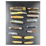 Various Pocket Knives