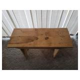 Wood Bench