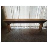 Wooden Bench