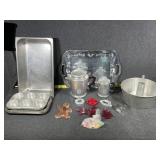 Bunt Pan, Cup Cake Pans, Tea Pots, Tray