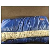 Coleman sleeping bag and more