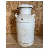 White Milk Can