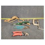 C-Clamps, Pliers, Shears