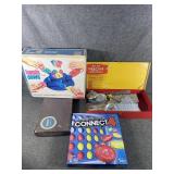 Hands down, scrabble, connect 4, metal cribbage