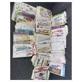 Fabric pattern cut paper