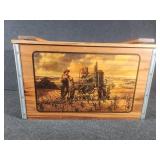 John Deere Wooden Storage Chest