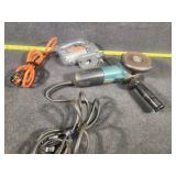 Black and Decker Jig Saw, Makita Grinder