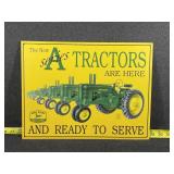 John Deere A Series Sign