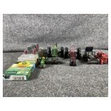 Vintage tractors w/cards