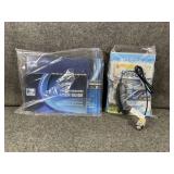 Direct tv & wii manuals w/remote