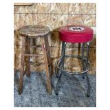 IH Stool, Wooden Stool