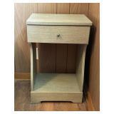 Cream Side Stand w/ Drawer