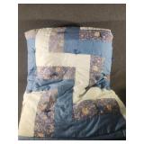 Handmade quilt, approximately queen size