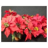 2 Christmas Poinsettias