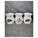 Opal votive tea light candle holders