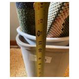 Decorative Floor Rugs, Trash Bins