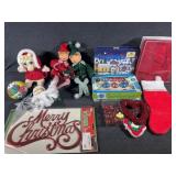 Christmas ornaments, bows & decor statues
