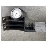 Office organizers & clock