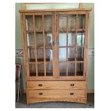 Mission Style Hutch