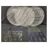 Plastic Platters(4), Plastic Baking Molds
