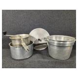 Pasta Insert, Food Mill, Pot