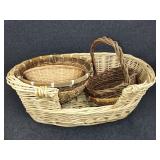 Wicker Baskets (5)