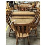 Oval Dining Table with Chairs