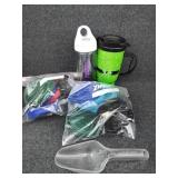 Water Bottles, Ice Scooper and more