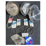 V-Belts, Universal Joints (2) , Hub covers