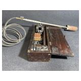 Blow Torch, Pipe Threader