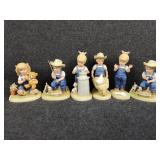 Denim Days Figurines By Homco