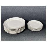 Sonnet Fine Stoneware Dinner/Dessert Plates