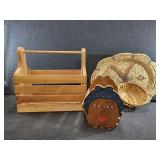 Wooden storage crats and more