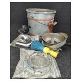 Tin Fish Bucket and More