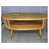 Oak 2 Tier Coffee Table