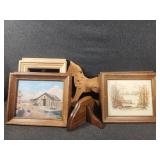 Art Work, Wooden Picture Frames, Decorative
