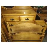 Maple Dresser, Night Stand, Twin Bed Frame
