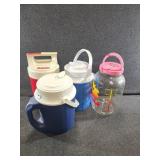 Playmate and drinking coolers