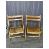 Wooden Folding Chairs