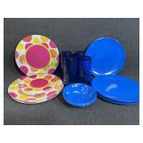 Plastic Picnic plates, bowls and drink ware