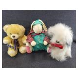 Vintage stuffed animals