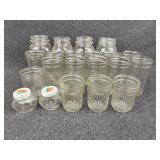 Variety of Mason and Canning Jars