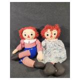 Knickerbocker Raggedy Ann and Andy